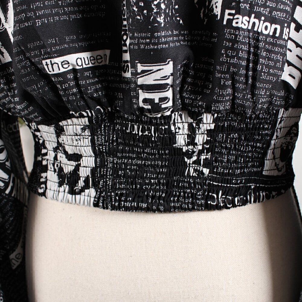 Live 4 Truth Black White Crop - Fashion News - Size Large - Picture 9 of 10